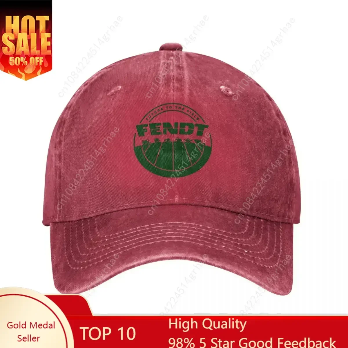 Agriculture Farming Hats - フェント製、男女兼用、野球帽、農業用、ダメージ加工デニム、ウォッシュ加工、ヴィンテージ風、アウトドア、ランニング、ゴルフ、スナップバックハット。