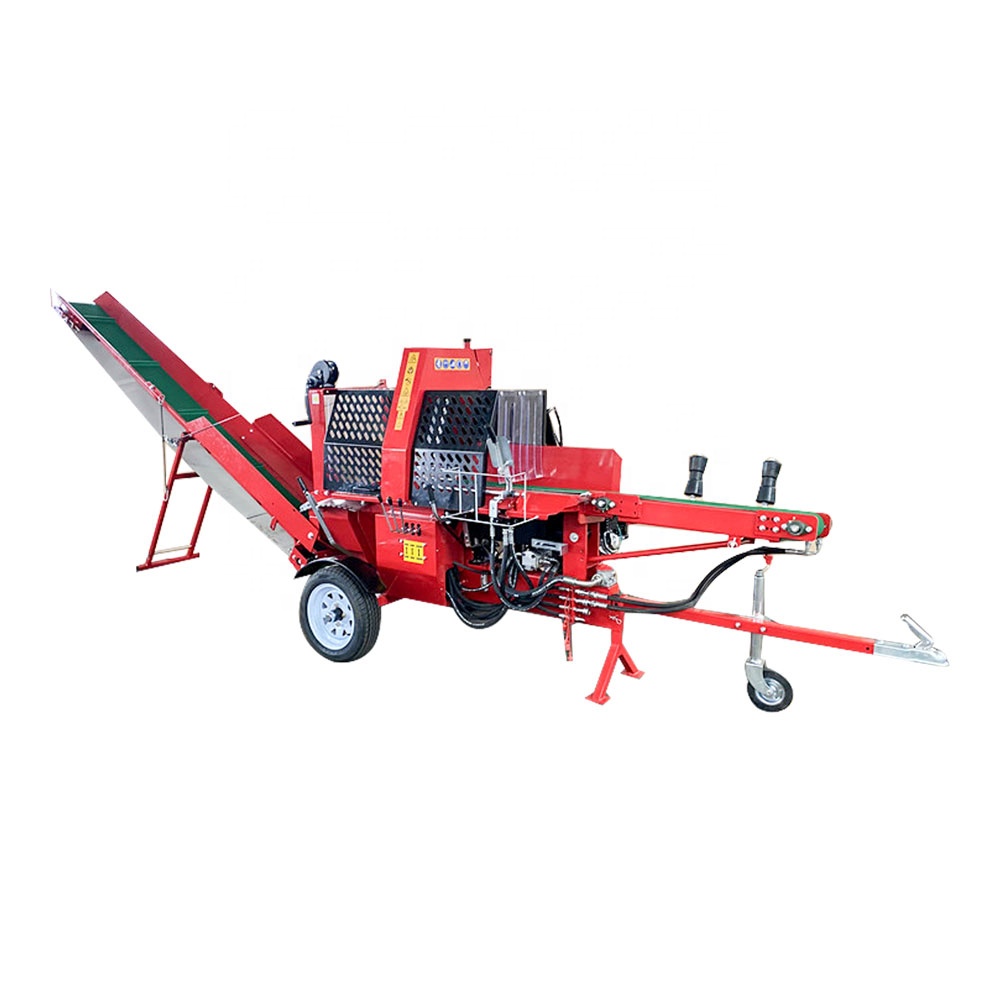 Farming Agriculture Video - 20トン油圧式薪割り機、農場、家庭、林業用薪割り機、薪処理機