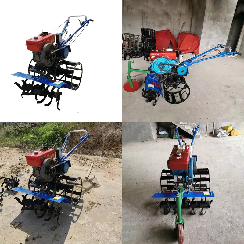 Agriculture Farming Professional - プロ仕様の高効率農耕機。手押し式トラクター型で、土壌の耕起や農作業に最適。