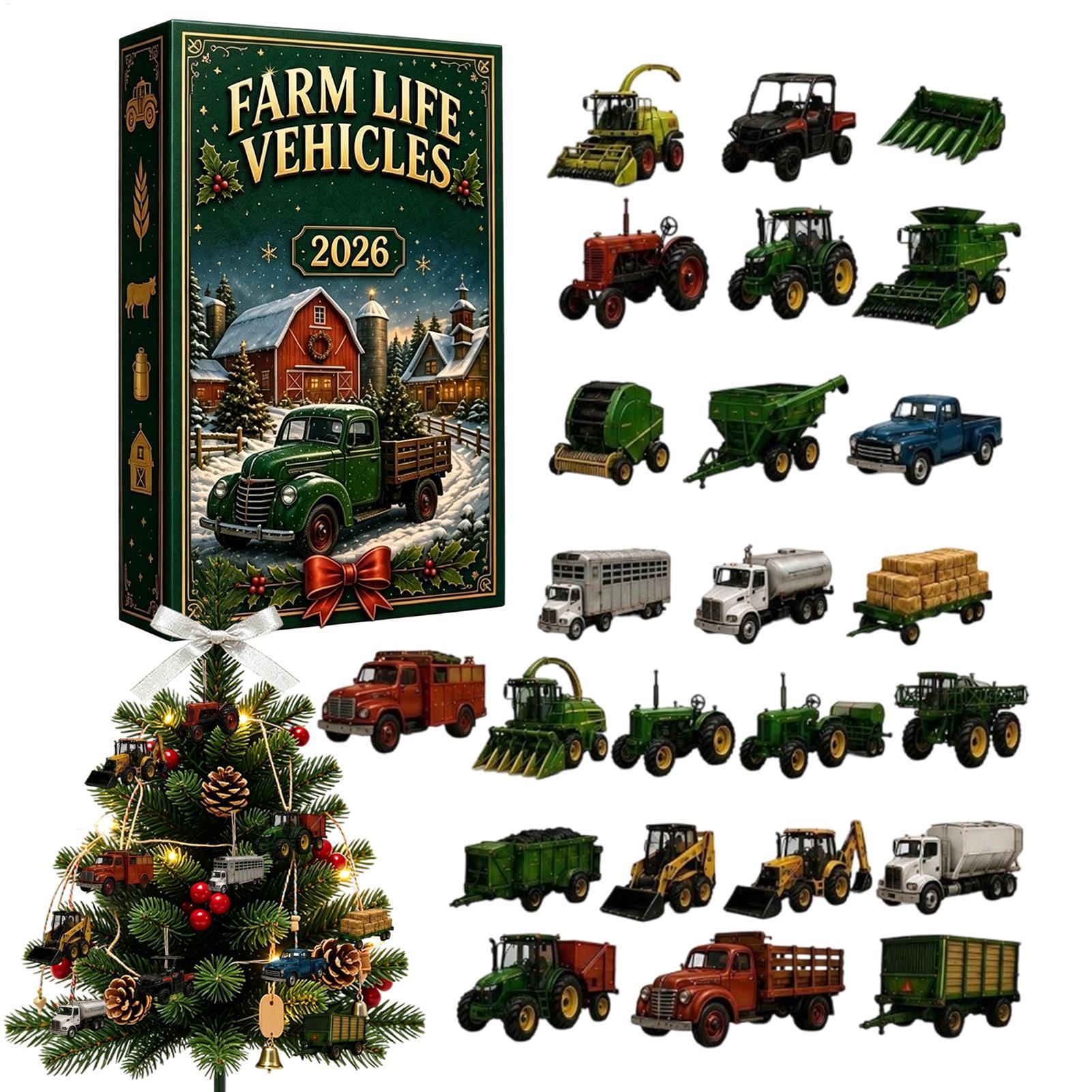 ファームライフ・ビークルズ 2026年クリスマスアドベントカ - Agriculture Farming For Kids のレビューと価格