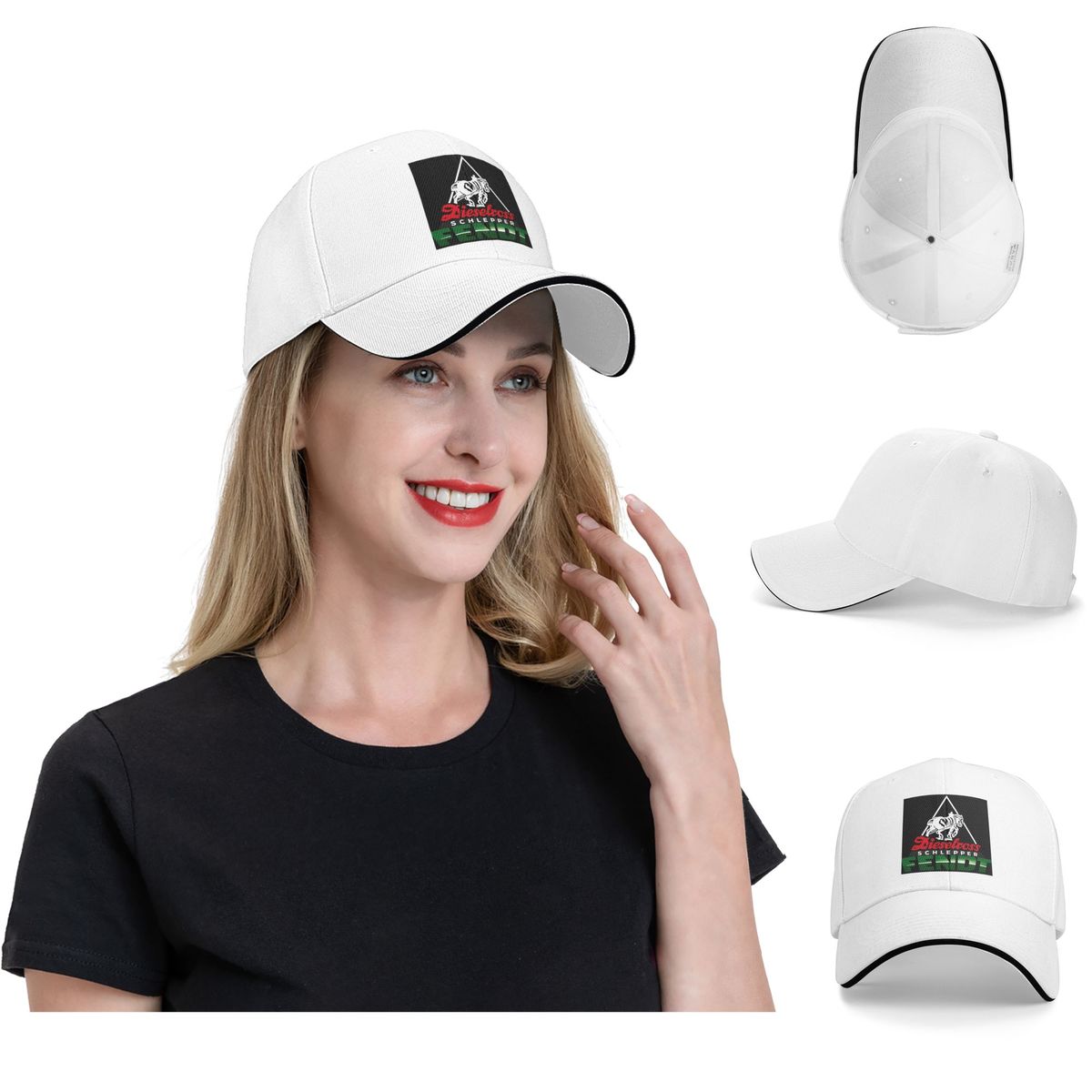 農業トラクター農業フェント野球帽スナップバック野球帽通気性カ - Agriculture Farming Hats のレビューと価格