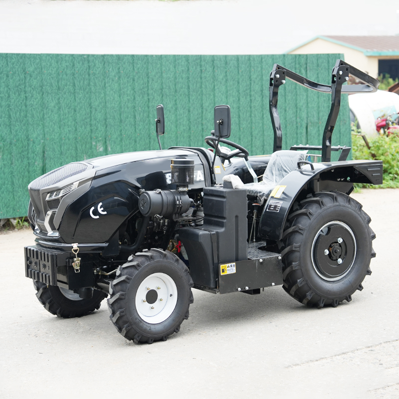 80馬力のトラクター、カスタマイズされた4WD農用機械、ディ - Agriculture Farming Working のレビューと価格