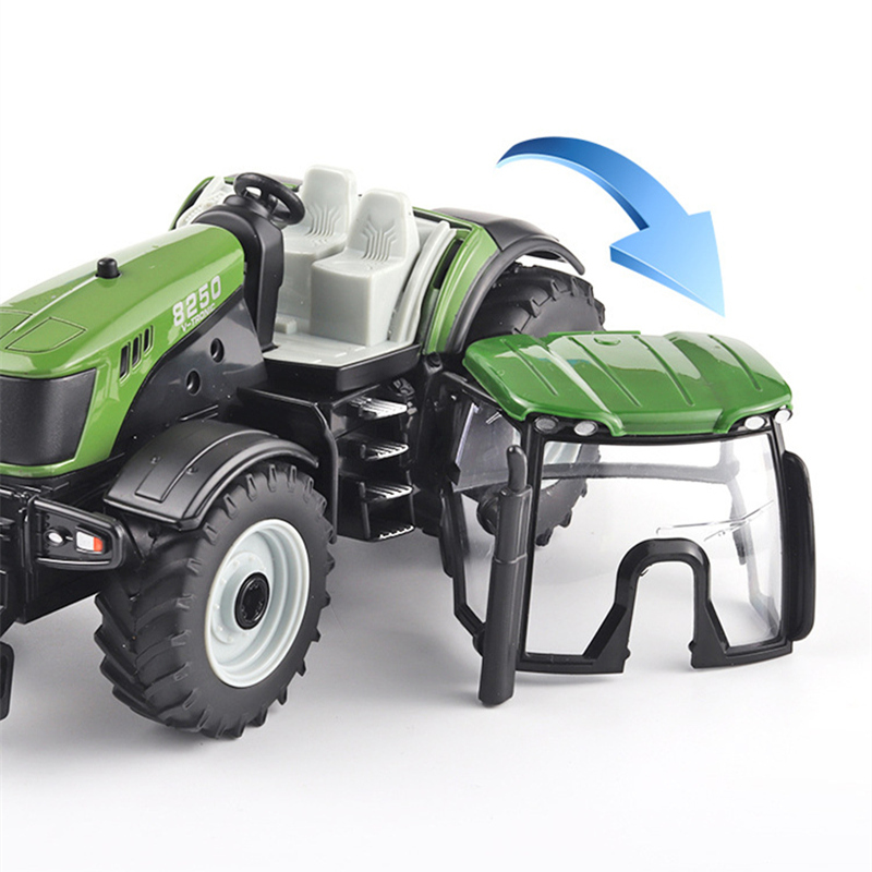 1/30合金トラクターモデルダイキャストメタル農業車両農具車 - Agriculture Farming For Kids のレビューと価格
