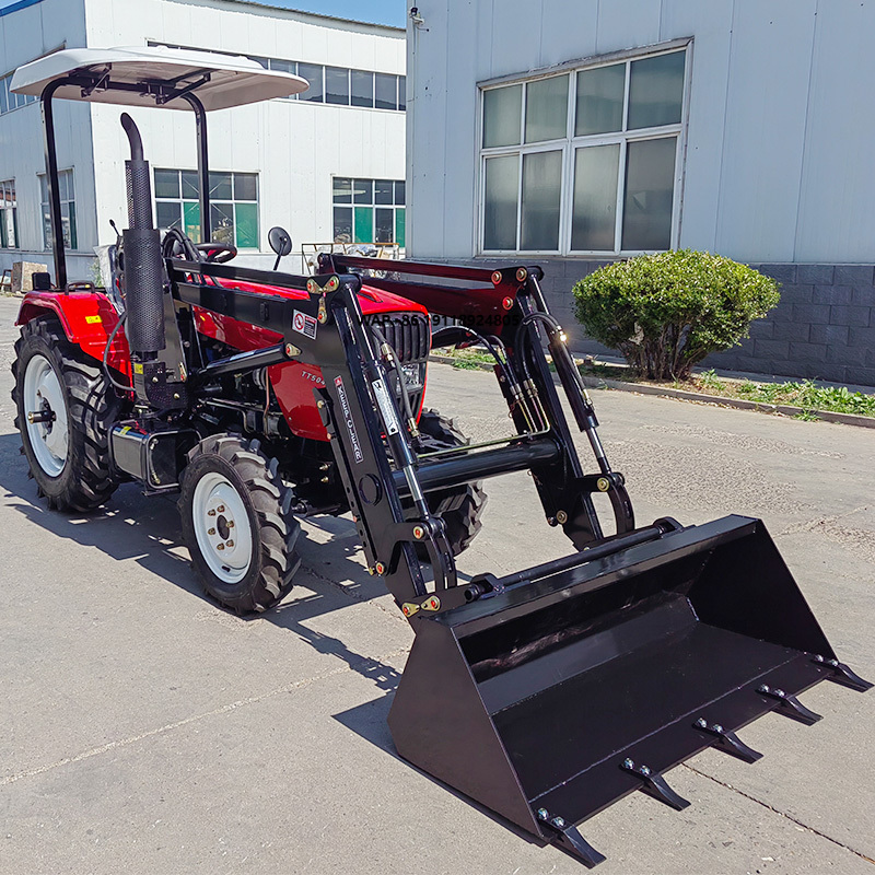 高品質4x4ミニ50馬力トラクター販売中 中国製小型農耕トラ - Farming Agriculture のレビューと価格