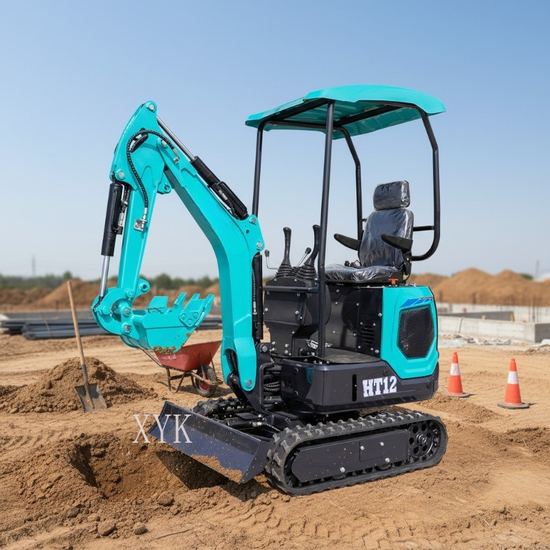 FOB価格保証付き農業用ミニショベル1200KG多機能掘削ロ - Agriculture Farming Working のレビューと価格