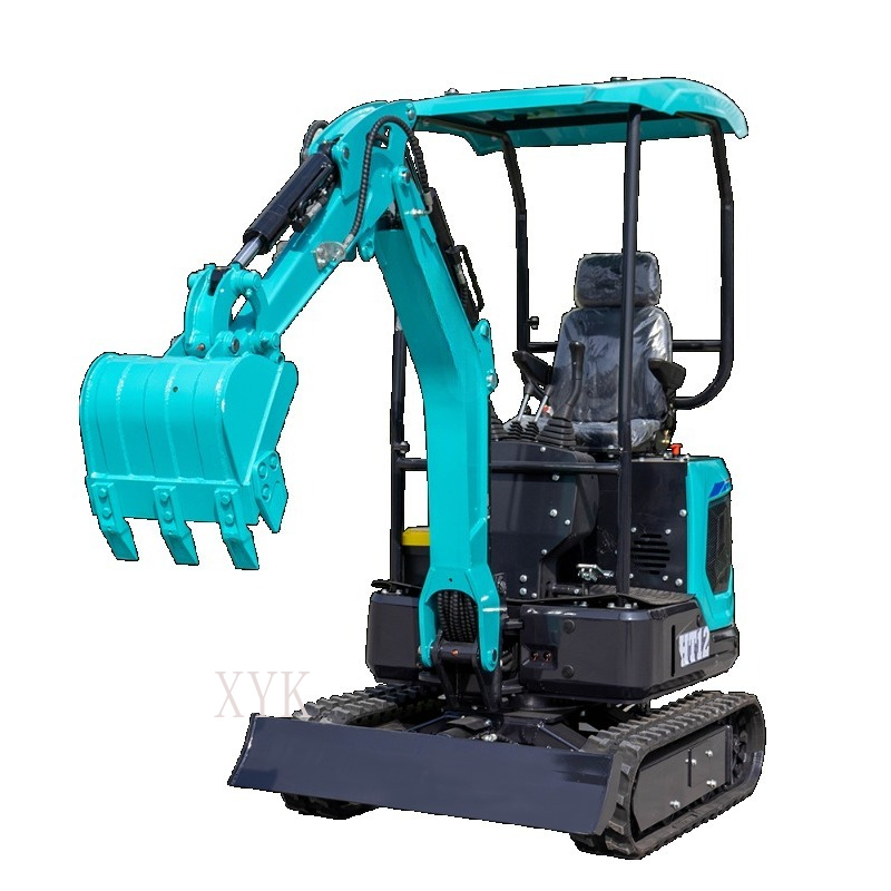 FOB価格保証付き農業用ミニショベル1200KG多機能掘削ロ - Agriculture Farming Working のレビューと価格