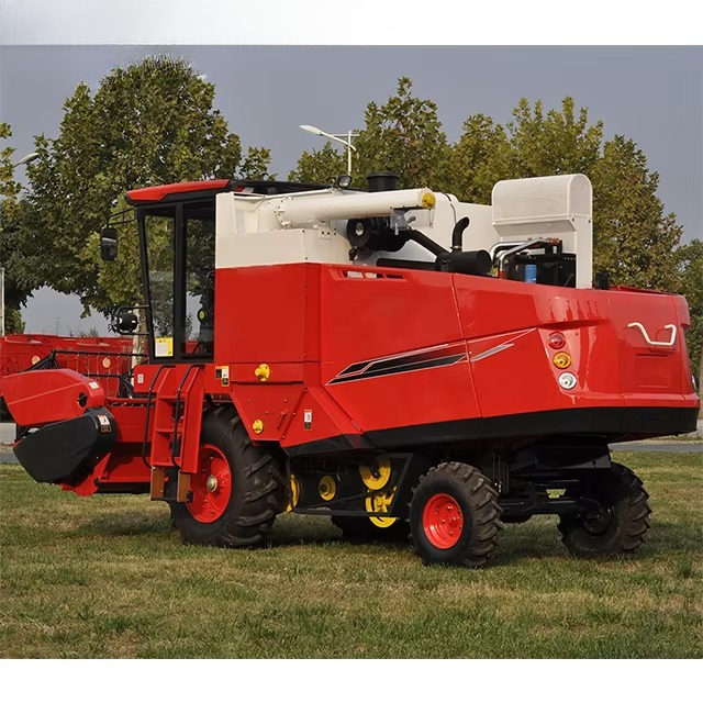 トウモロコシ穀物コンバイン収穫機農業機械自走式多機能カスタマ - Farming Agriculture Video のレビューと価格