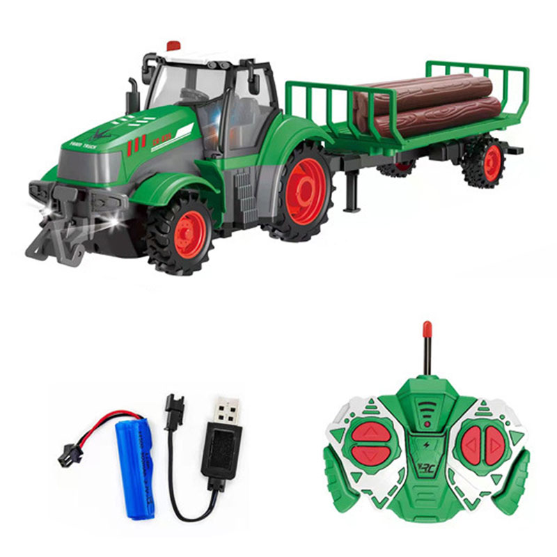 1:24 rcカー27mhzラジオリモートコントロールファー - Agriculture Farming For Kids のレビューと価格