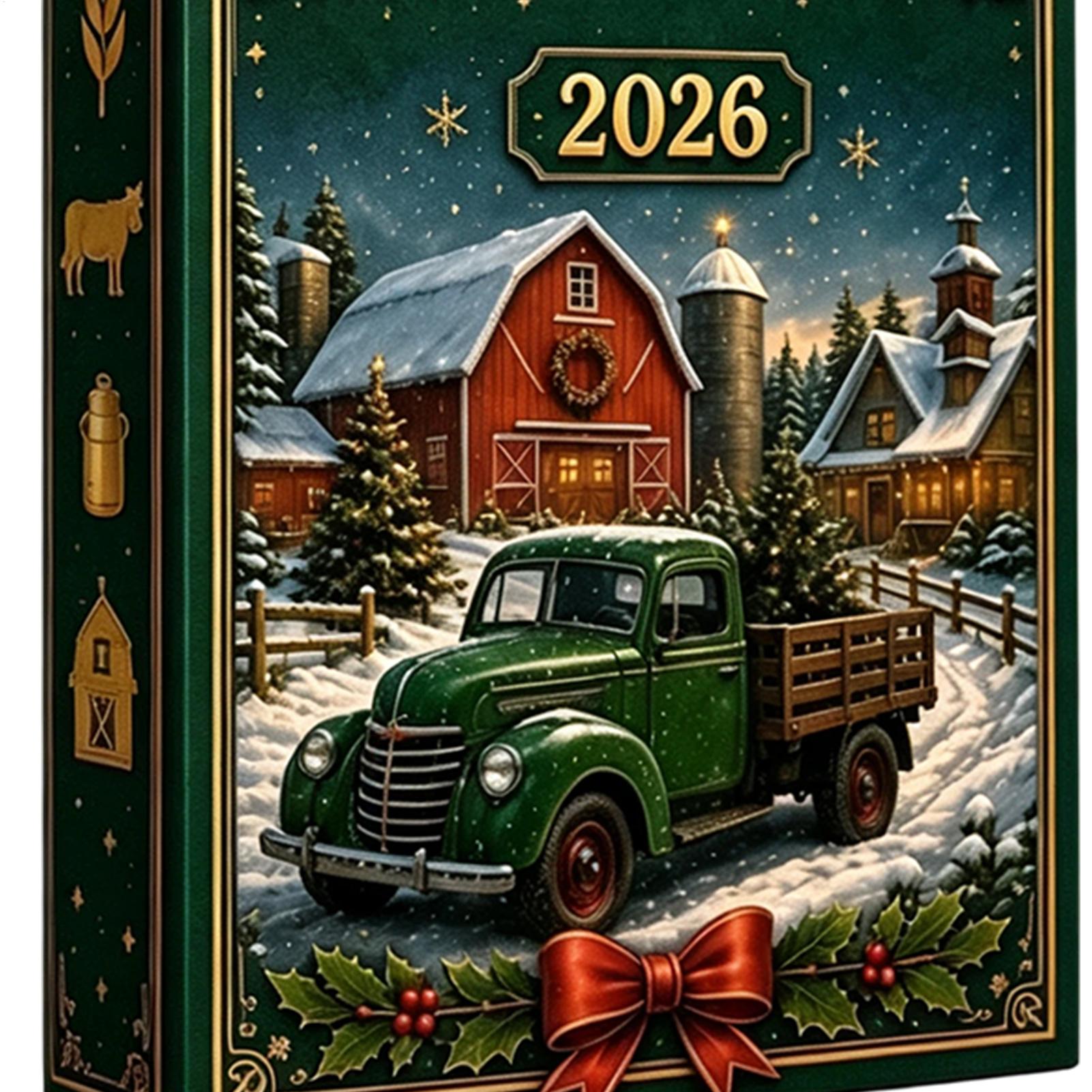 クリスマス農場生活車両カレンダー アドベントカレンダー 24 - Agriculture Farming For Kids のレビューと価格
