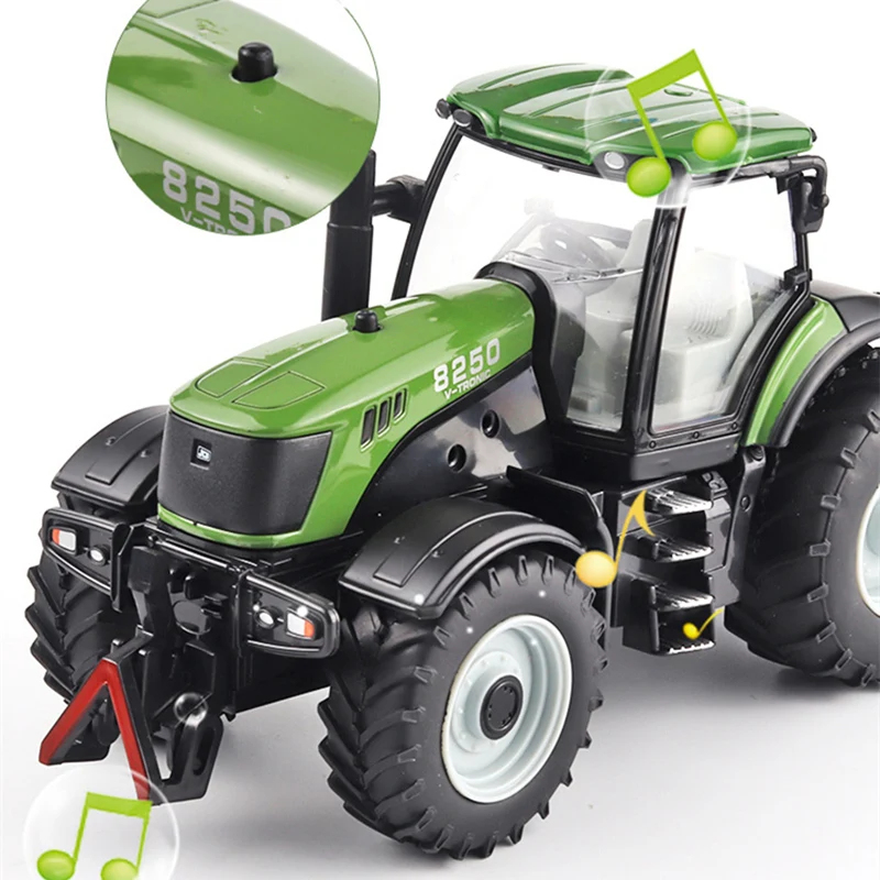 合金トラクターモデルダイキャストメタル農具車耕作地農業車両サ - Agriculture Farming For Kids のレビューと価格
