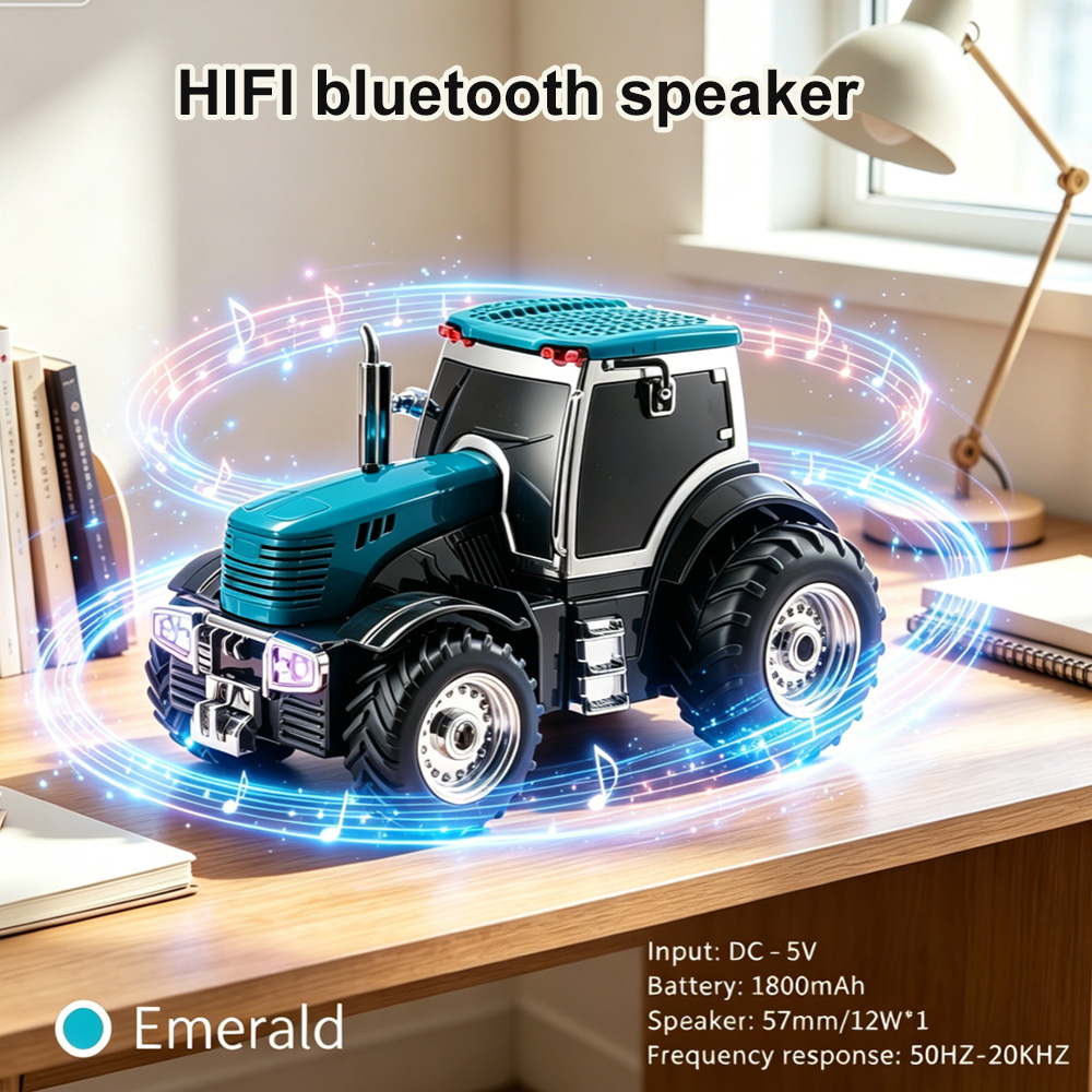 WS-560ファームトラクター型Bluetoothスピーカー - Farming Agriculture Video のレビューと価格