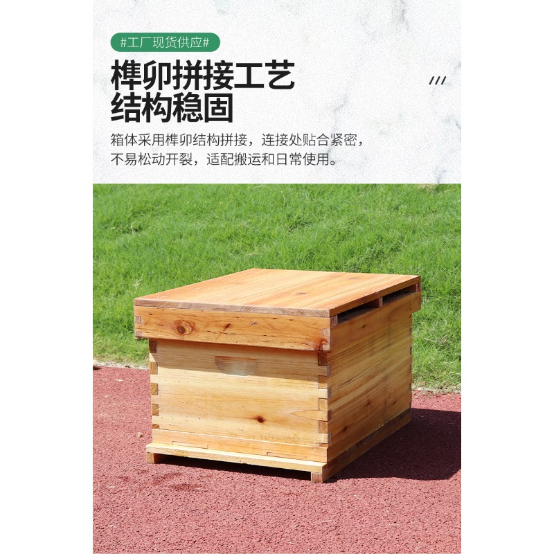 モミ材10枚枠蜂箱養蜂道具ワックス加工済み - Beehive Frame Wax のレビューと価格