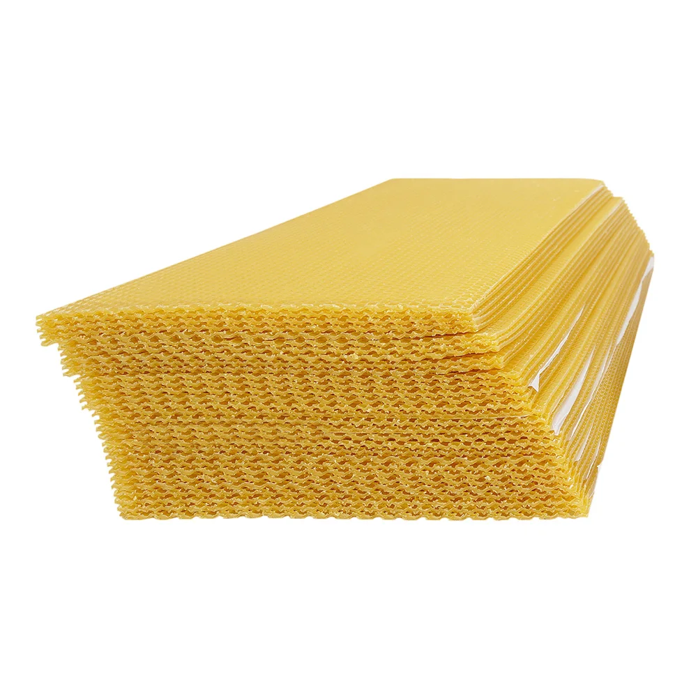 195 * 415mm 蜜蝋シート キャンドル作り用 天然蜜 - Beehive Frame Wax のレビューと価格