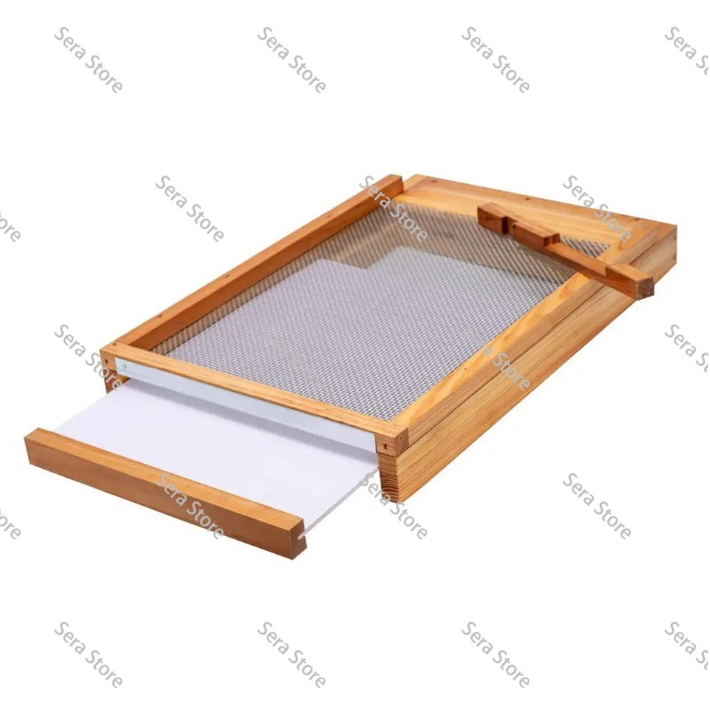 可動式底板の底には、蜜蝋を煮るための10個の蜂の巣枠が特別に - Beehive Frame Wax のレビューと価格