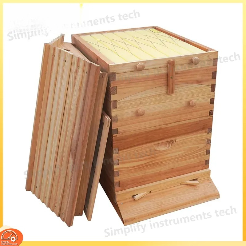 自動流蜜式巣枠養蜂器具 中国産モミ材 ワックス加工 18mm - Beehive Frame Wax のレビューと価格
